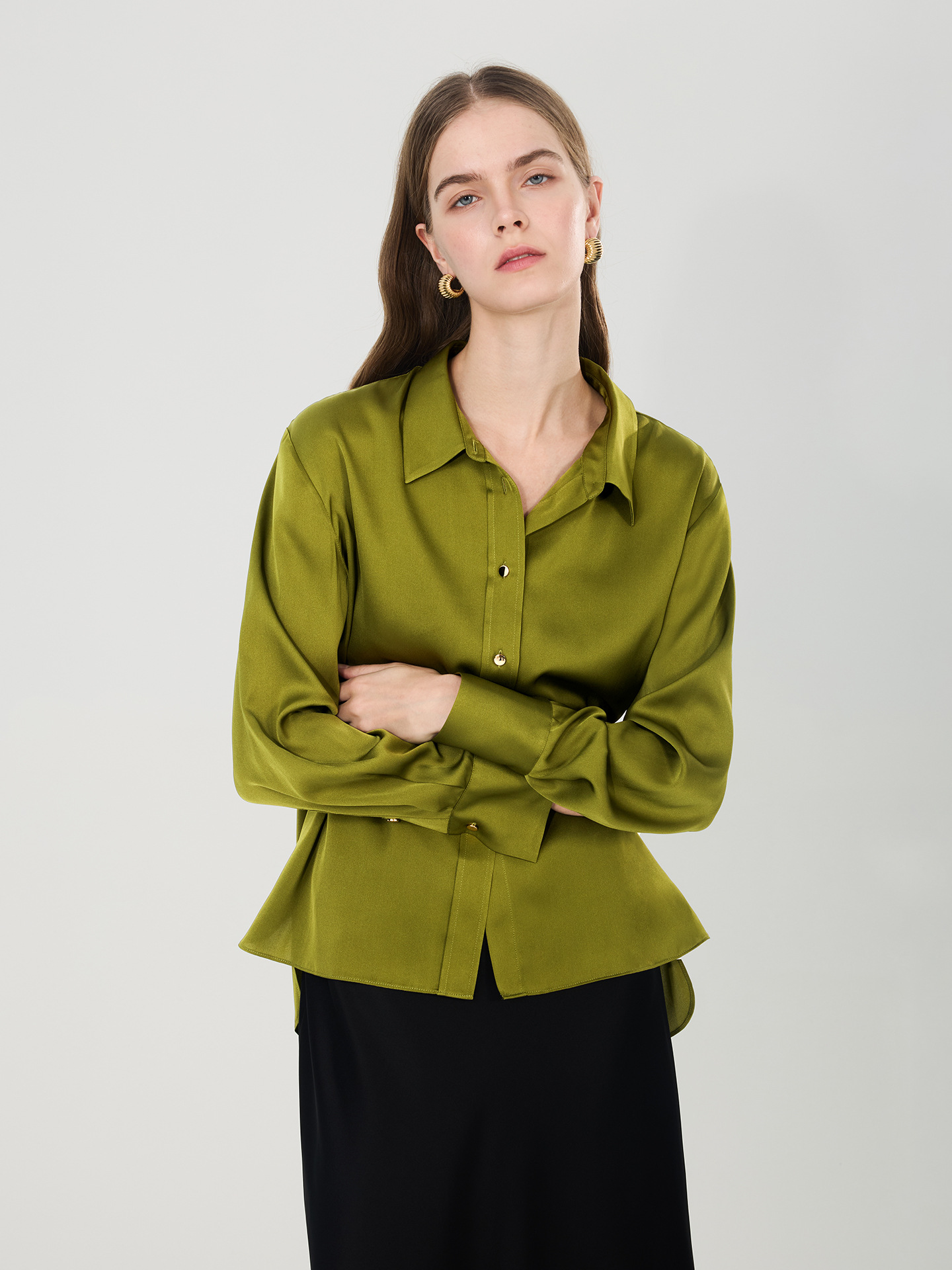 2026 New Mulberry Silk Shirt W - Women Formal Blouses For Evening Wear review and price