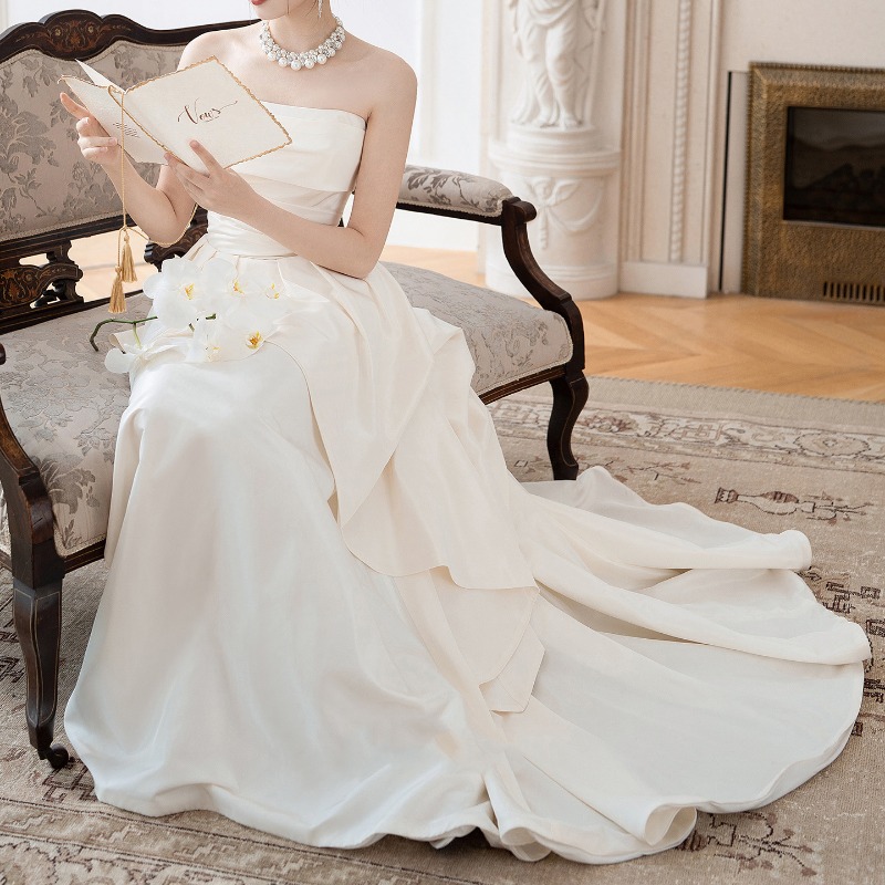 French Strapless Bride Engagem - Shift Dress Sleeveless review and price