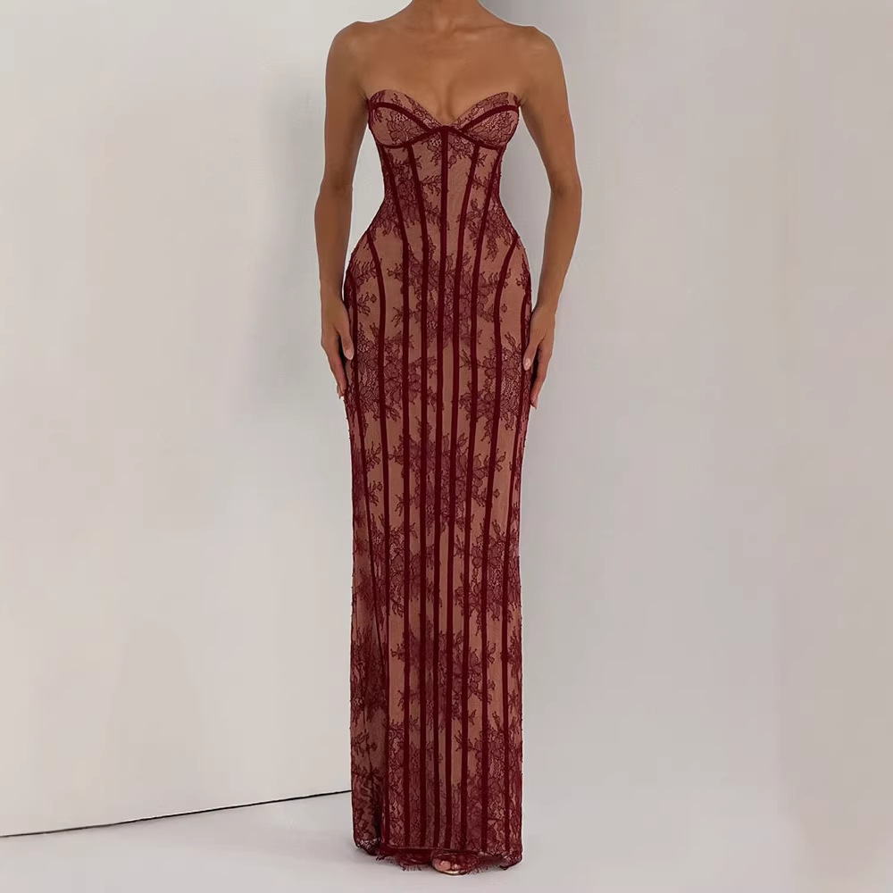 Strapless Bodycon Maxi Dress f - Formal Women'S Wear review and price