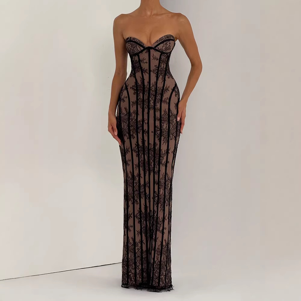 Strapless Bodycon Maxi Dress f - Formal Women'S Wear review and price
