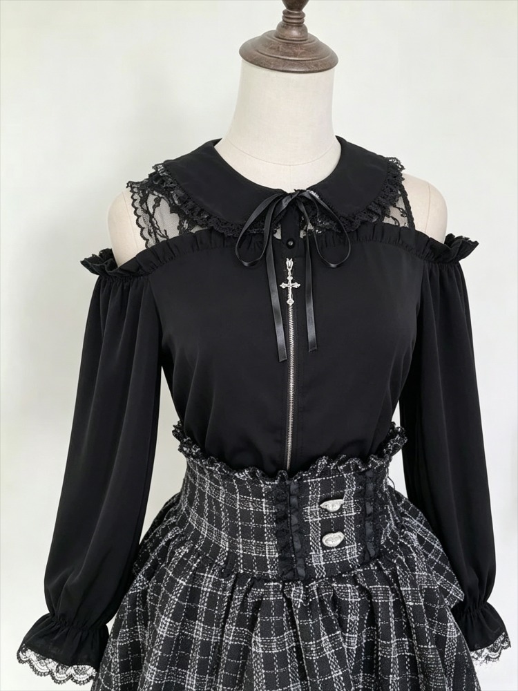 Sweet JK Blouse Women Japanese - Women Formal Blouses For Evening Wear review and price